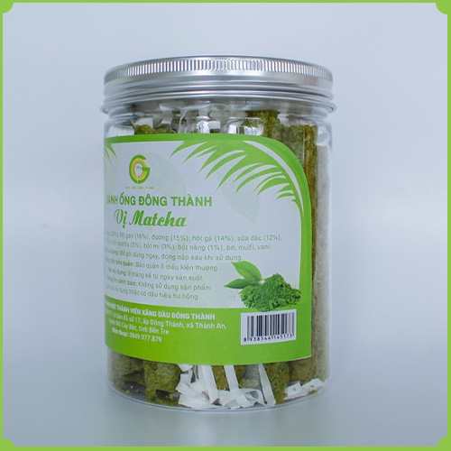 Bánh ống matcha